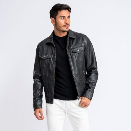 Jofama Emil Skinnjacka Lamm Svart | | HanssonsMC Jofama Emil Skinnjacka Lamm Svart | | HanssonsMC
