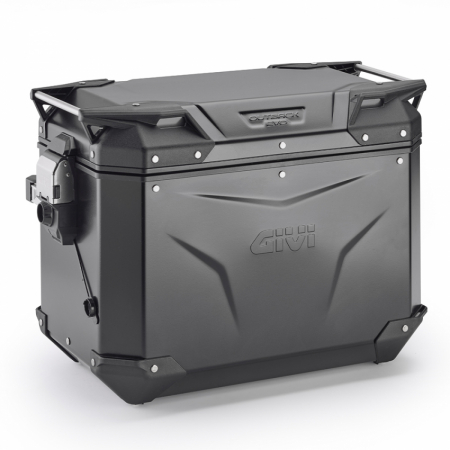 GIVI TREKKER OUTBACK EVO SVART ALUMINIUM SIDOVSKA (HGER) 48L i gruppen MC / MC-TILLBEHR / MC-VSKOR / Sidovskor hos HanssonsMC (321-OBKEV48BR)