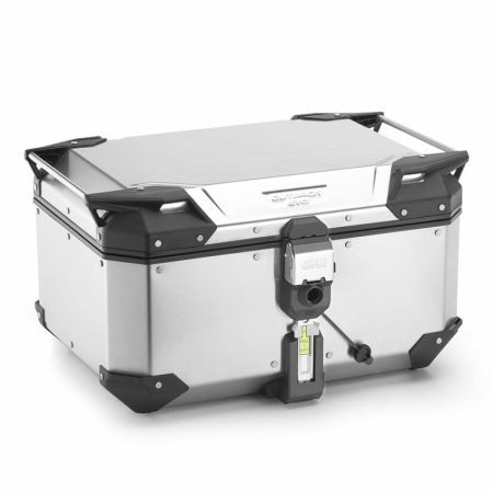 GIVI TREKKER OUTBACK EVO ALUMINIUM TOPPBOX 58L i gruppen MC / MC-TILLBEHR / MC-VSKOR / Toppboxar hos HanssonsMC (321-OBKEV58A)