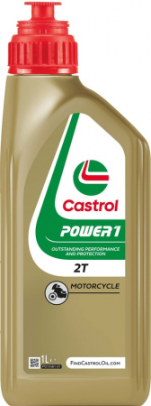 Castrol Power1 2T 1L i gruppen Delar / MC-Delar / MC‑Oljor & Rengöring / Motorolja hos HanssonsMC (55-422-001)
