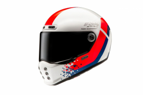 HJC V10 FQ20 RETRO MC21 MC-Hjälm