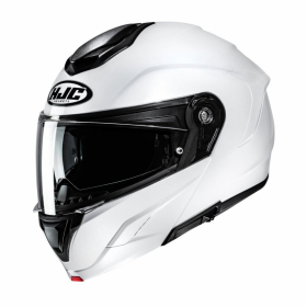 HJC C92 pärlvit MC-Hjälm