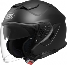 SHOEI J-CRUISE3 Mattsvart  i gruppen MC / HJLMAR / ppna Hjlmar hos HanssonsMC (13-10-011-r)