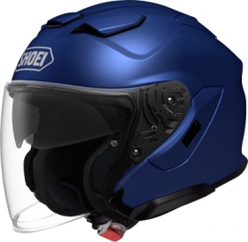 SHOEI J-CRUISE3 Matt Blue Metallic  i gruppen MC / HJLMAR / ppna Hjlmar hos HanssonsMC (13-10-029-r)