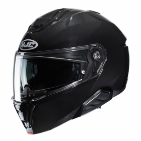 HJC i91 metallic svart MC-Hjälm