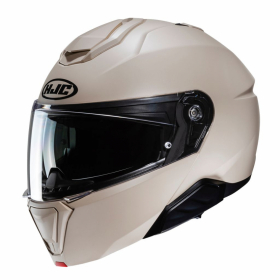 HJC i91 matt sandbeige MC-Hjälm