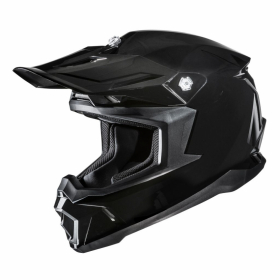 HJC C50 metallic svart MC-Hjälm
