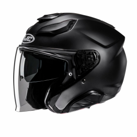 HJC F31 mattsvart MC-Hjälm