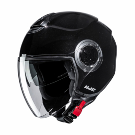 HJC i41 metallic svart MC-Hjälm