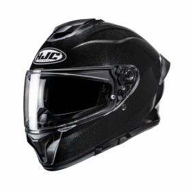 HJC C71 metallic svart MC-Hjälm