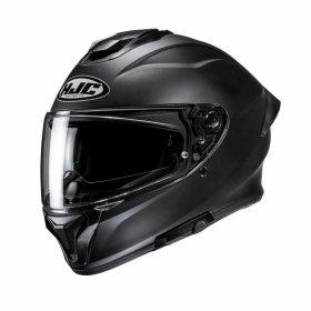 HJC C71 mattsvart MC-Hjälm