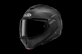 HJC F100 CARBON mattsvart MC-Hjälm