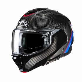 HJC F100 CARBON STAN MC21 MC-Hjälm