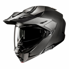 HJC i80 matt titan MC-Hjälm