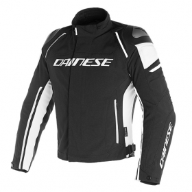 DAINESE RACING 3 D-DRY® JACKA SVART/VIT