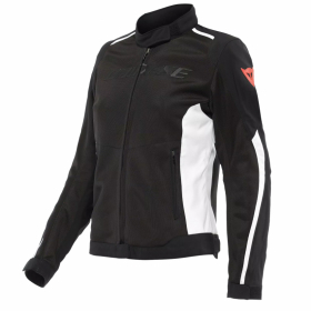 DAINESE HYDRAFLUX 2 AIR LADY D-DRY JACKA SVART/VIT