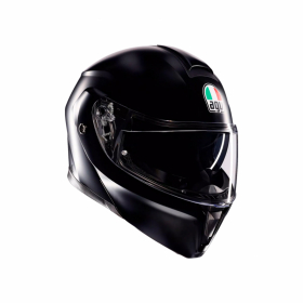 AGV STREETMODULAR  MONO MATTSVART i gruppen MC / HJLMAR / ppningsbara Hjlmar hos HanssonsMC (2118296001-001-r)