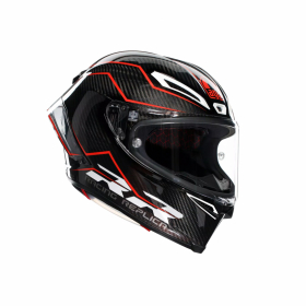 AGV PISTA GP RR  PERFORMANTE CARBON/RD i gruppen MC / HJLMAR / Integralhjlmar hos HanssonsMC (2118356002-017-r)
