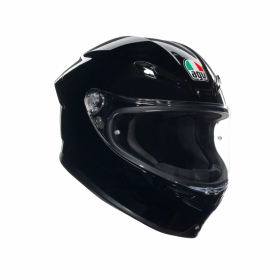 AGV K6 S  SVART i gruppen MC / HJLMAR / Integralhjlmar hos HanssonsMC (2118395001-009-r)