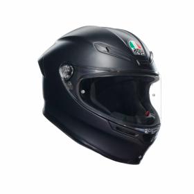 AGV K6 S  MATTSVART i gruppen MC / HJLMAR / Integralhjlmar hos HanssonsMC (2118395001-011-r)