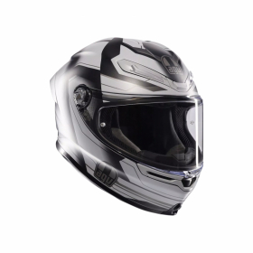 AGV K6 S  ULTRASONIC MATTSVART/GR i gruppen MC / HJLMAR / Integralhjlmar hos HanssonsMC (2118395001-021-r)