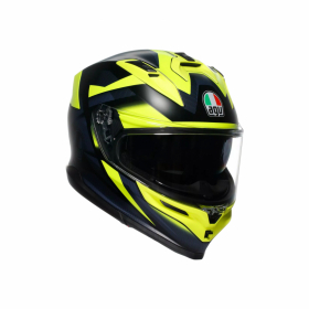 AGV K7  GLIMPSE SVART/FLUO GUL i gruppen MC / HJLMAR / Integralhjlmar hos HanssonsMC (2118399001-006-r)
