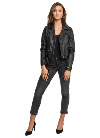 Jofama Fashion | HanssonsMC Jofama Emil Skinnjacka Lamm Svart | | HanssonsMC