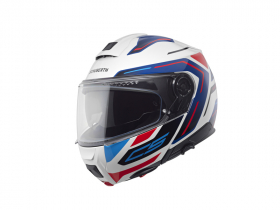 Schuberth C5 Omega Vit i gruppen MC / HJLMAR / ppningsbara Hjlmar hos HanssonsMC (51-2503-r)