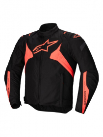 Alpinestars T-Jaws v4 Vattentät Jacka Svart/Röd Fluo