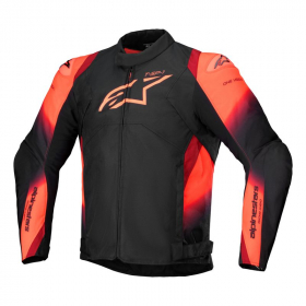 Alpinestars T-SP 1 v2 Vattentät Jacka Svart/Röd Fluo