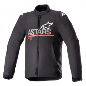 Alpinestars SMX Vattentät Textiljacka Svart/Röd