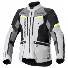 Alpinestars Bogota Pro Drystar Jacka Grå/Gul Fluo