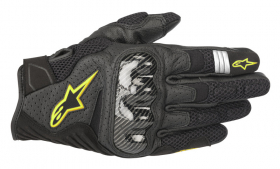 Alpinestars SMX-1 Air v2 Handske Svart/Fluogul