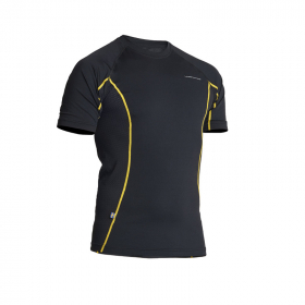 LINDSTRANDS T-SHIRT DRY SVART i gruppen MC / UNDERSTLL & HJLMHUVOR hos HanssonsMC (720-22130504-r)