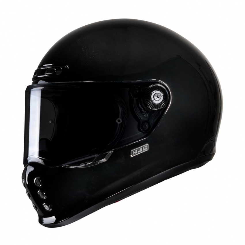 HJC V10 svart MC-Hjälm