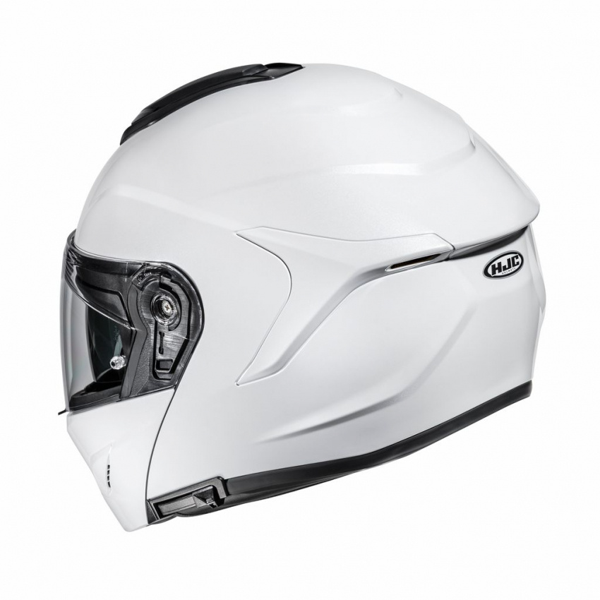 HJC C92 pärlvit MC-Hjälm