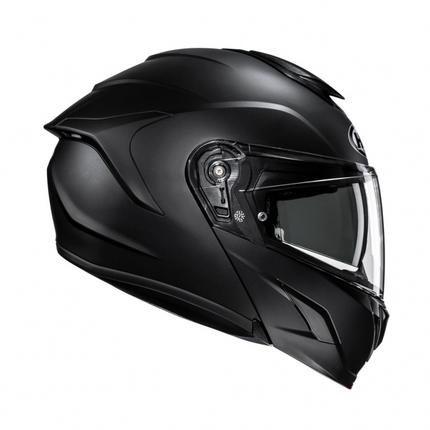 HJC C92 mattsvart MC-Hjälm