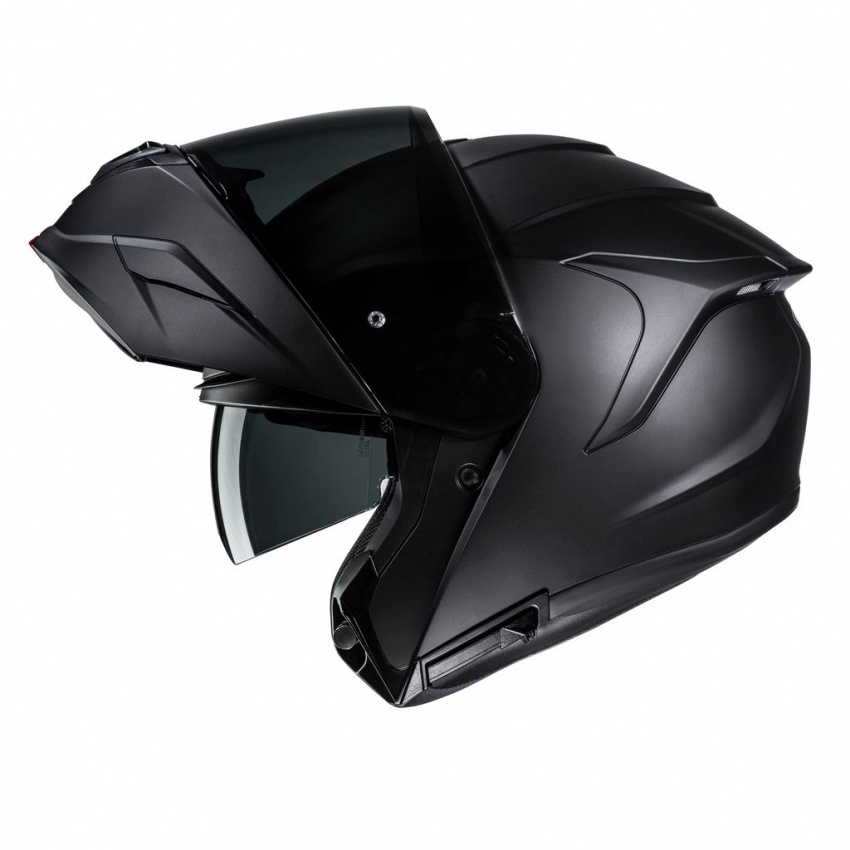 HJC C92 mattsvart MC-Hjälm