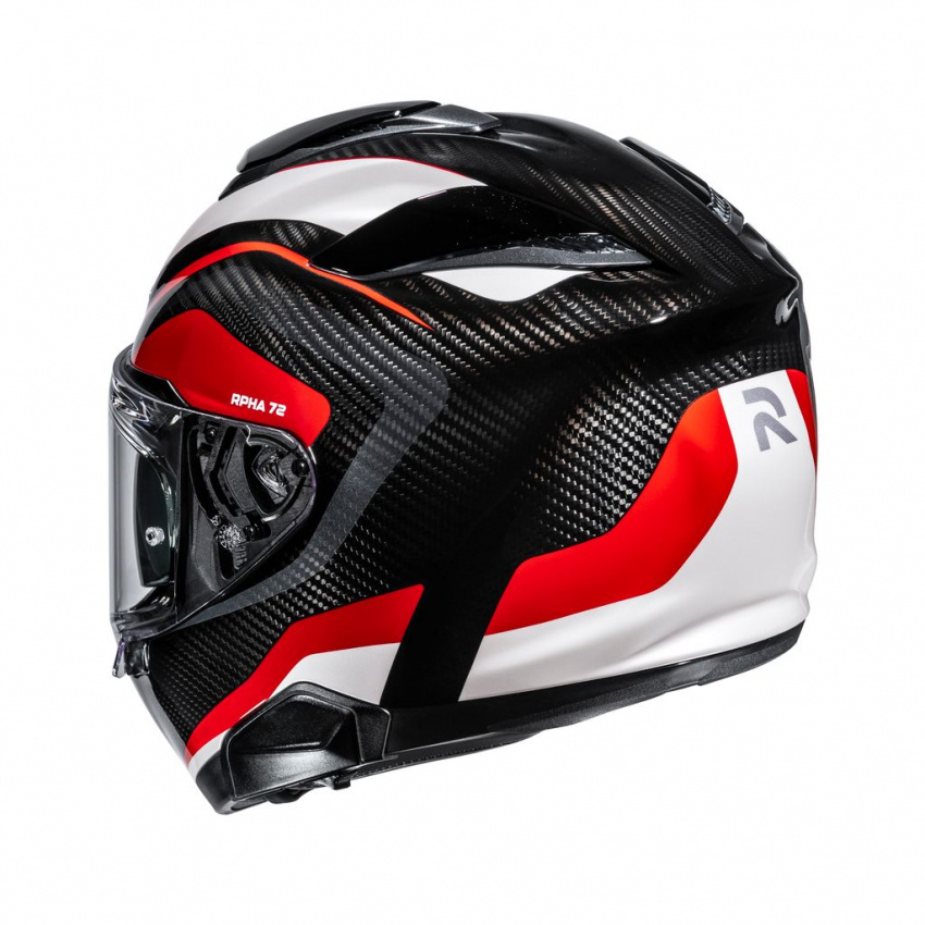 HJC RPHA 72 CARBON LIS MC1 MC-Hjälm