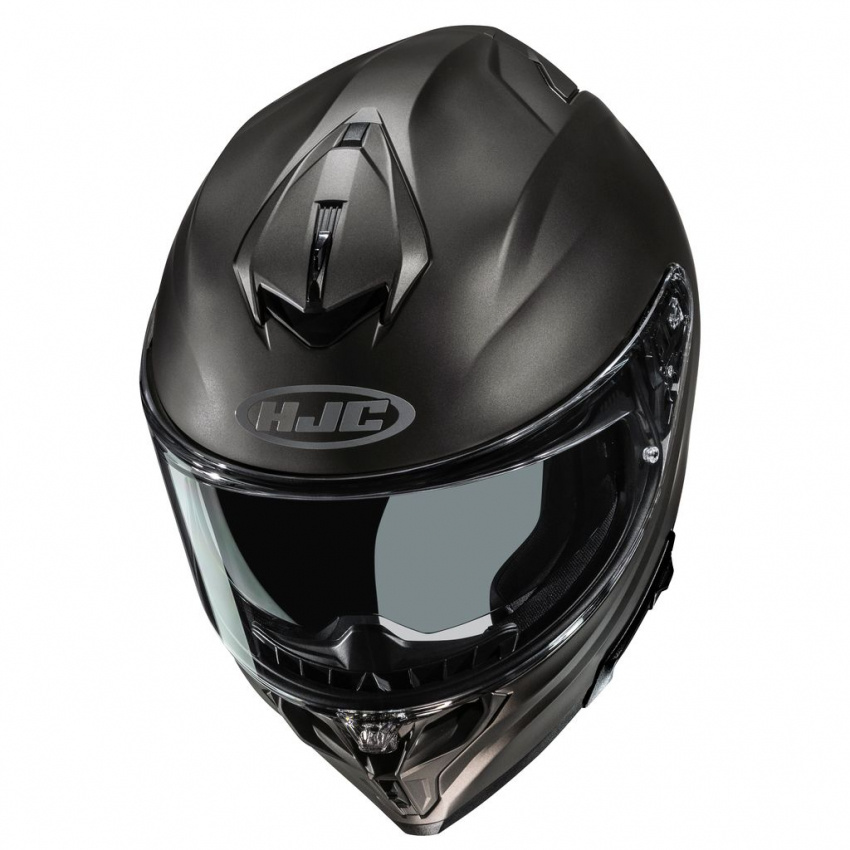 HJC i72 matt titan MC-Hjälm