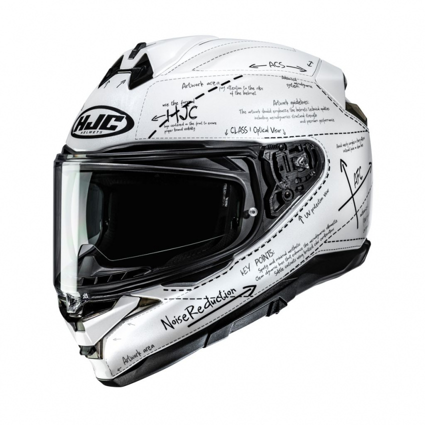 HJC F72 ODYSSEA MC10 MC-Hjälm