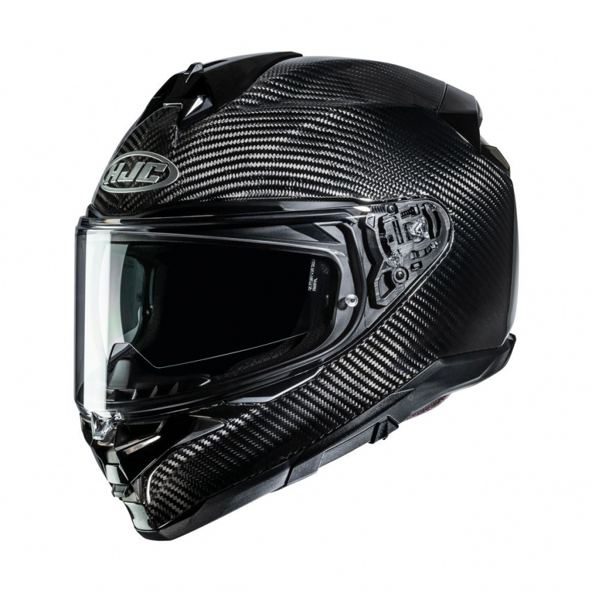 HJC F72 CARBON svart MC-Hjälm
