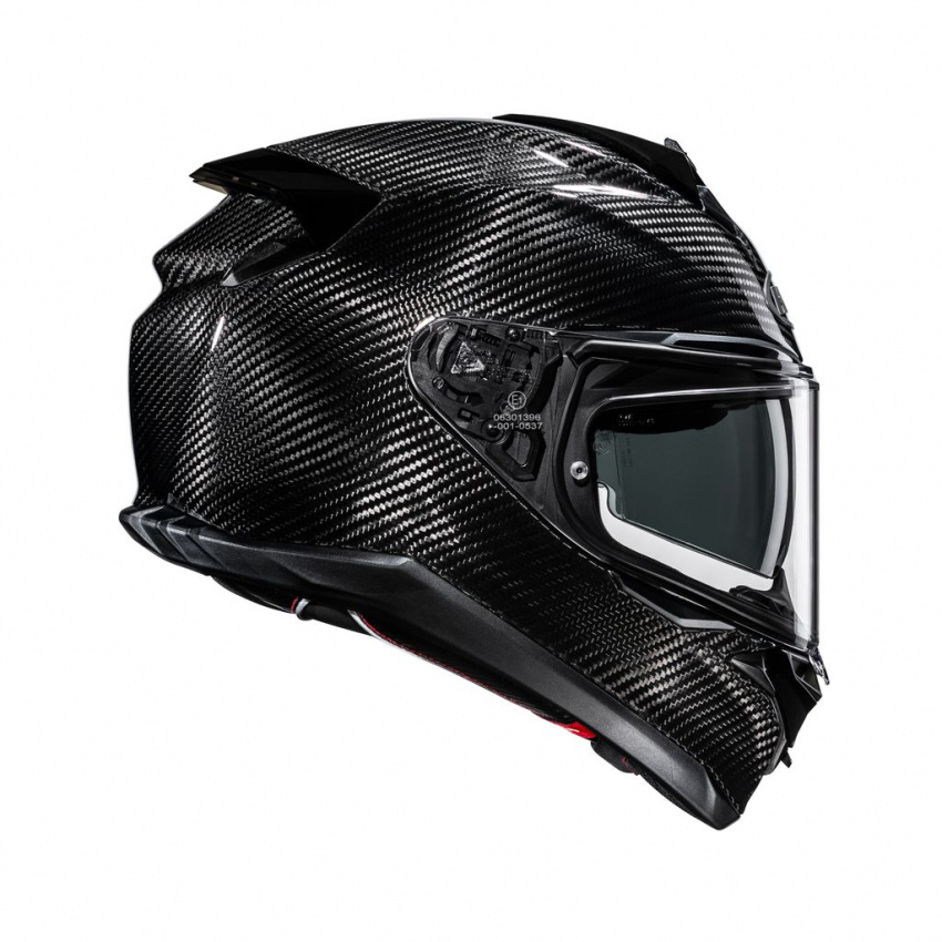 HJC F72 CARBON svart MC-Hjälm