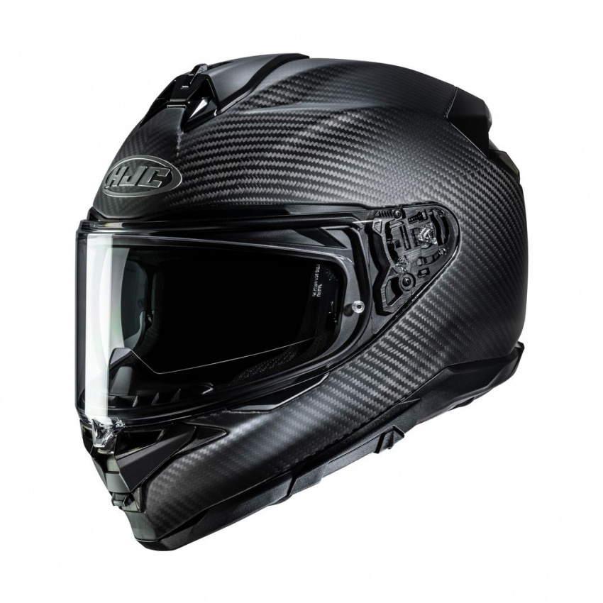 HJC F72 CARBON mattsvart MC-Hjälm