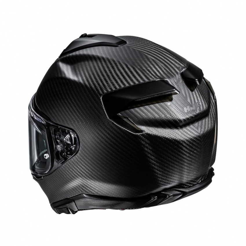 HJC F72 CARBON mattsvart MC-Hjälm