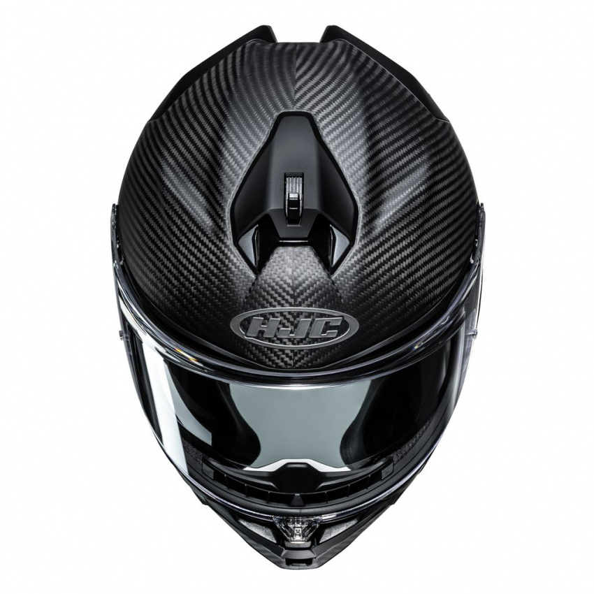 HJC F72 CARBON mattsvart MC-Hjälm
