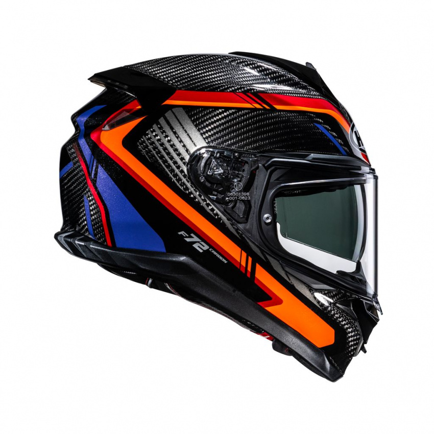 HJC F72 CARBON KAIRO MC8 MC-Hjälm