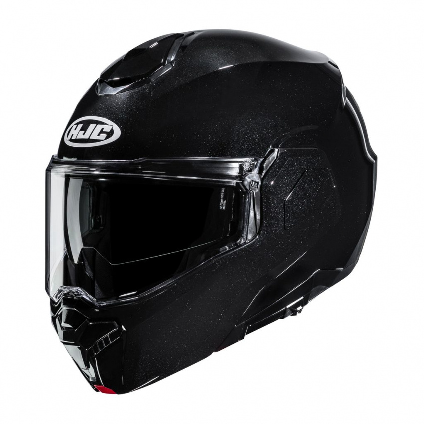HJC i101 metallic svart MC-Hjälm