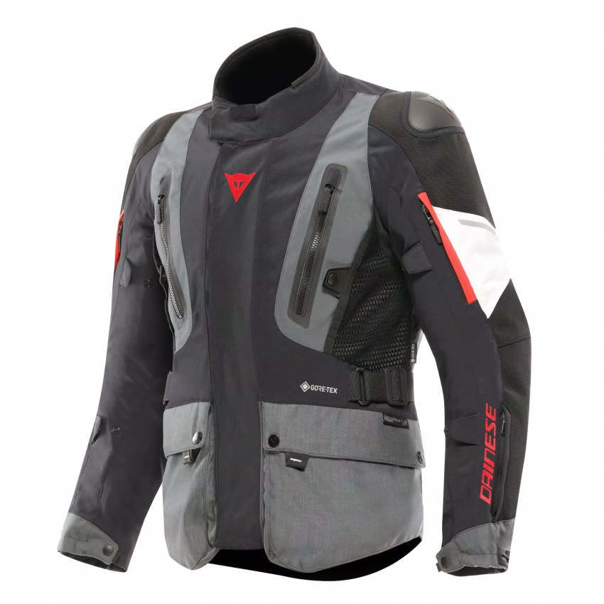 DAINESE CARVE MASTER 4 GORE-TEX JACKET GR�/SVART STRL 44