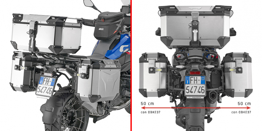 GIVI PLO-CAM Monokey� Cam-Side SIDOV�SKH�LLARE BMW R1300 GS 
